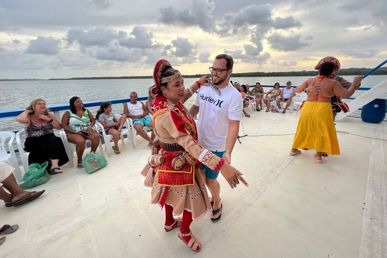 Maria bonita com turista